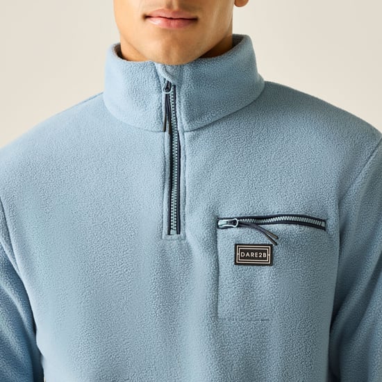 Dare 2B Forro polar de montaña para hombre Affinity (azul azulado) - Image 4