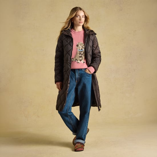 Joules Chessington Chaqueta acolchada de mujer Marrón chocolate - Image 3