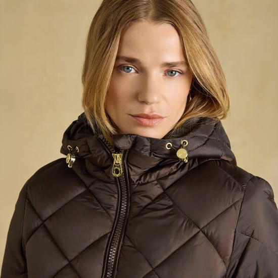 Joules Chessington Chaqueta acolchada de mujer Marrón chocolate - Image 5