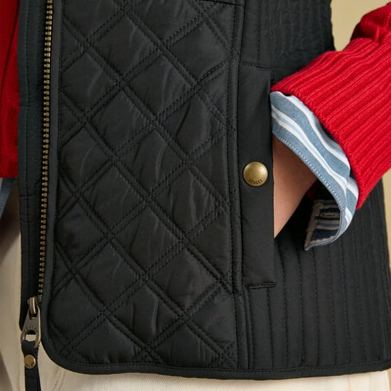 Joules Minx Chalecos de mujer Negro - Image 3