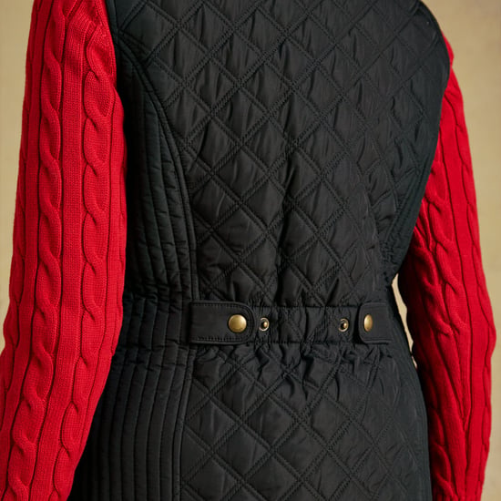 Joules Minx Chalecos de mujer Negro - Image 4