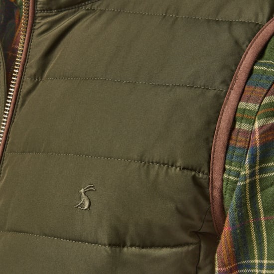 Joules Heritage Chalecos acolchados de hombre Verdes - Image 3