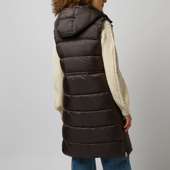 Joules Windermere Chaleco de mujer Marrón chocolate - Image 2