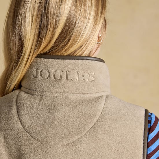 Joules Heritage Chalecos de mujer Mink marrón - Image 3