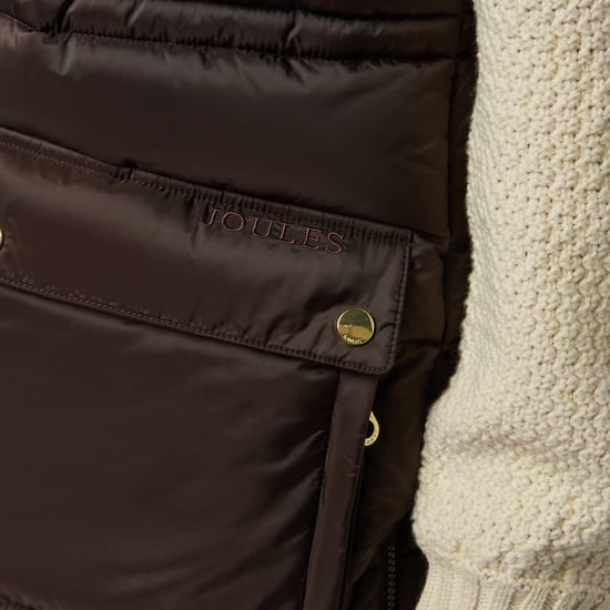 Joules Windermere Chaleco de mujer Marrón chocolate - Image 5