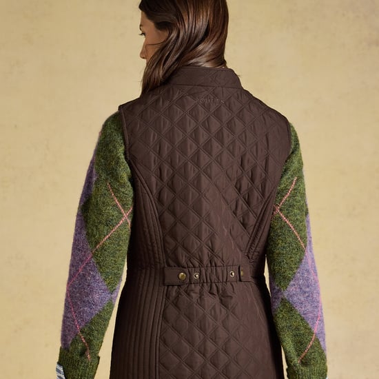 Joules Minx Chaleco de mujer Marrón chocolate - Image 6