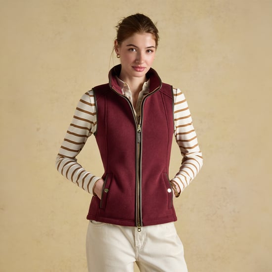 Joules Heritage Chalecos de mujer Rojo - Image 2