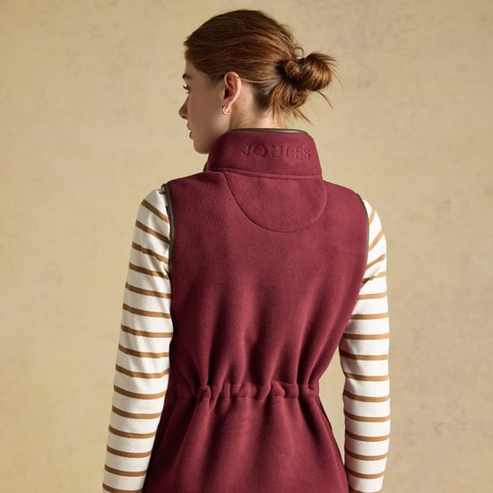 Joules Heritage Chalecos de mujer Rojo - Image 4