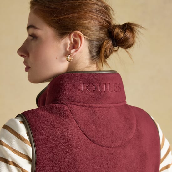 Joules Heritage Chalecos de mujer Rojo - Image 6