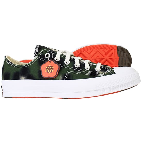 Converse Chuck 70 OX Unisex Zapatillas de lona verde oscuro - Image 4