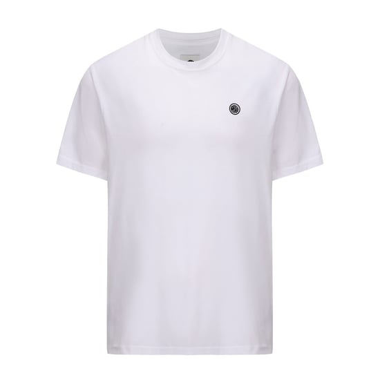 Camiseta de hombre Pretty Green de corte regular con cuello redondo, blanca - Image 1