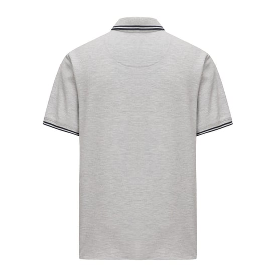 Polo de hombre Pretty Green Barton en gris jaspeado - Image 6