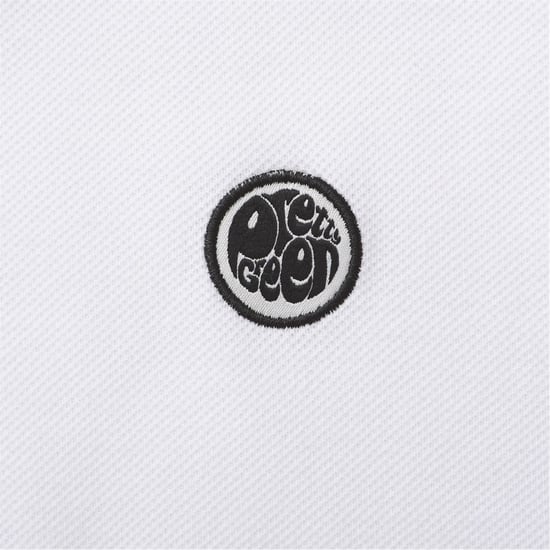 Polo de hombre Pretty Green Barton en blanco - Image 4