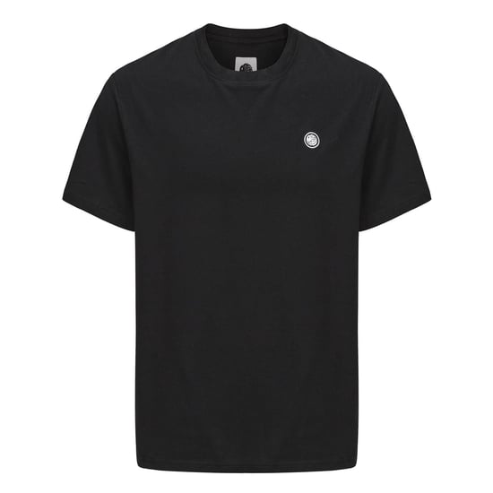 Camiseta de hombre Pretty Green de corte regular y cuello redondo en negro - Image 1
