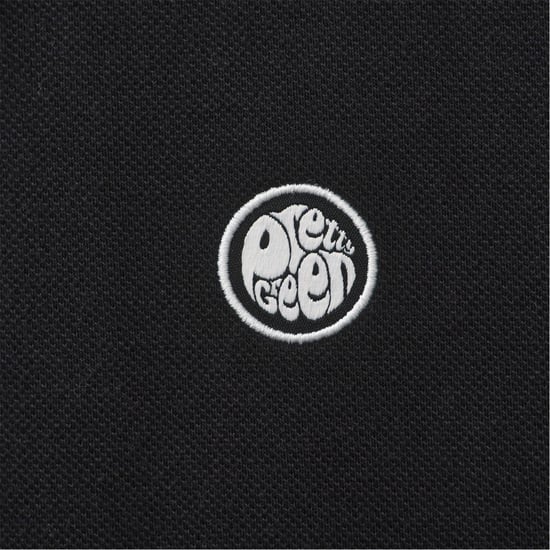 Polo Pretty Green Barton para hombre en negro - Image 4