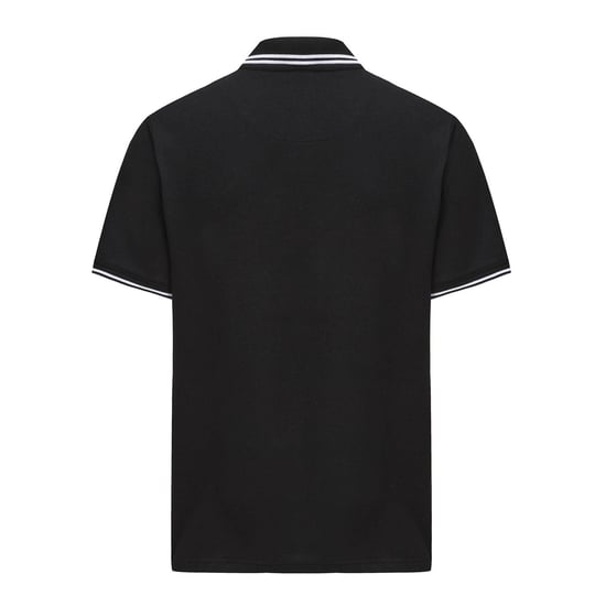 Polo Pretty Green Barton para hombre en negro - Image 6