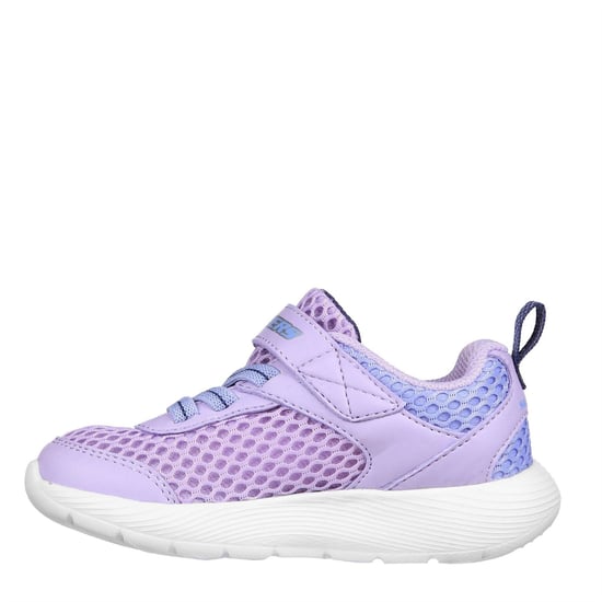 Zapatillas sin cordones Skechers Dyna Lite para niña en morado/azul - Image 2