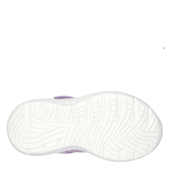 Zapatillas sin cordones Skechers Dyna Lite para niña en morado/azul - Image 4