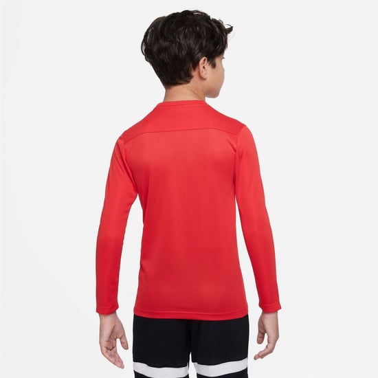 Nike Camiseta de fútbol para niños Park Vii de manga larga en rojo - Image 4