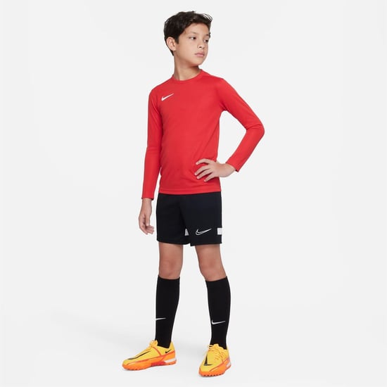 Nike Camiseta de fútbol para niños Park Vii de manga larga en rojo - Image 6