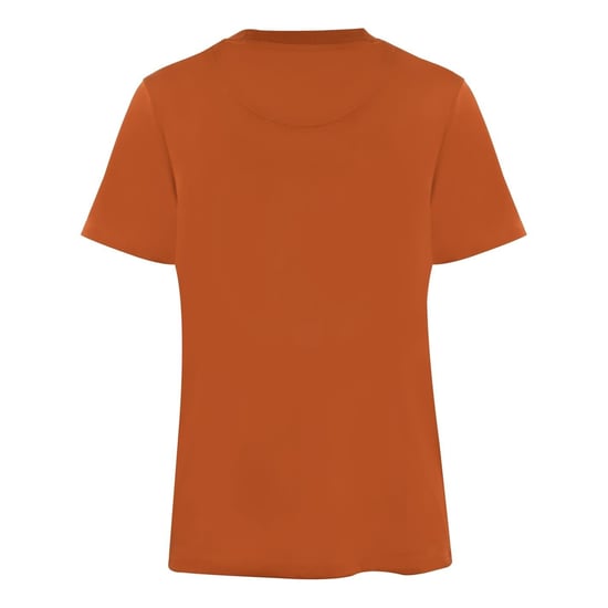 Pretty Green Camiseta de hombre de corte regular con cuello redondo en naranja - Image 2