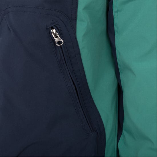Chaqueta acolchada de hombre Firetrap en azul marino - Image 5