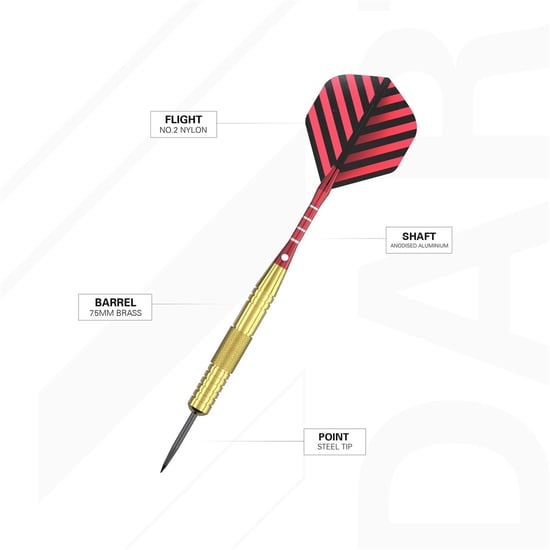 Target Darts Accesorios Set de regalo de dardos de latón en multicolor - Image 4