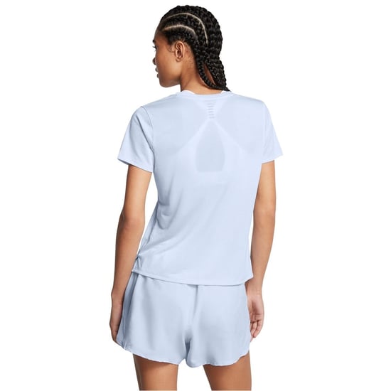 Under Armour Armour Ua Launch Elite camiseta de manga corta para mujer en Nimbus Blue - Image 3