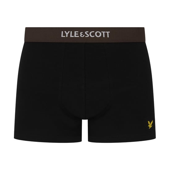 Pack de 5 bóxers para hombre Lyle And Scott en negro y multicolor W - Image 6