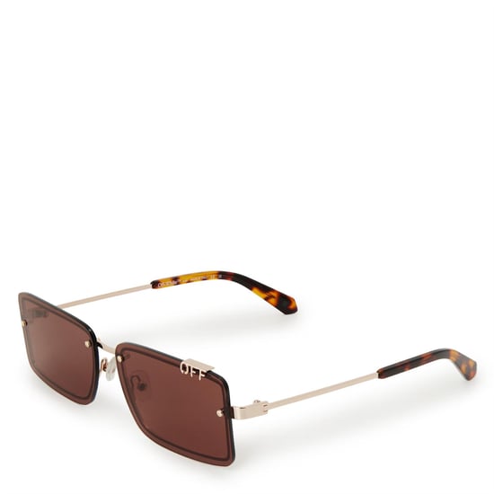 Accessories Off White Off Tampa Gafas de sol en dorado - marrón - Image 1