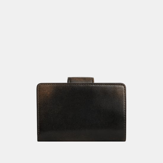 Cartera mediana con cremallera en las esquinas de Loved Leather - Image 2
