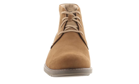 Caterpillar Botas elegantes de hombre Brock de piel con cordones color camel - Image 3