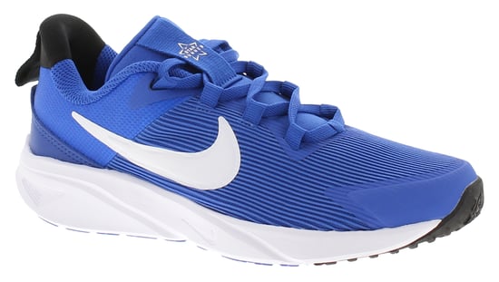 Nike Junior Zapatillas para niño Star Runner 4 Nn Ps con cordones Hyper Royal Blanco Azul - Image 1