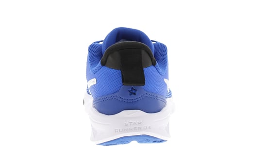 Nike Junior Zapatillas para niño Star Runner 4 Nn Ps con cordones Hyper Royal Blanco Azul - Image 4
