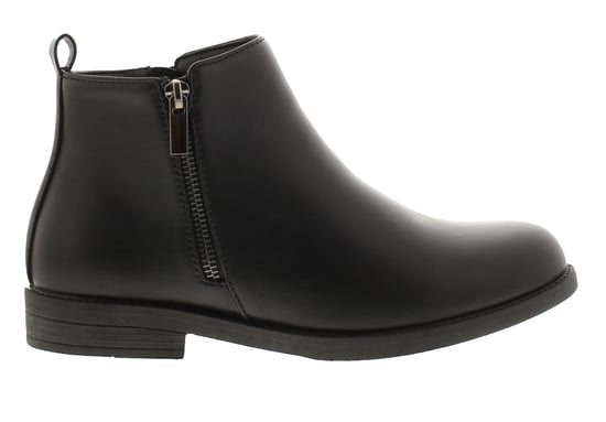 Platino Botines de mujer Holly Zip Negro - Image 2