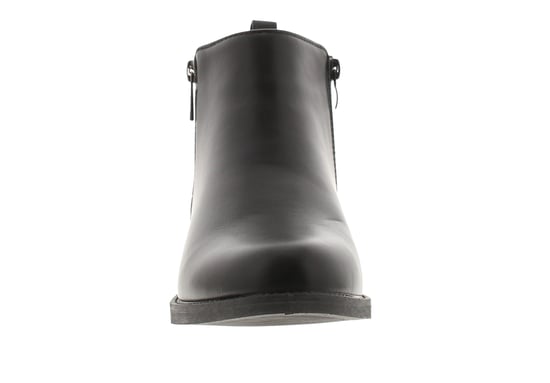 Platino Botines de mujer Holly Zip Negro - Image 3