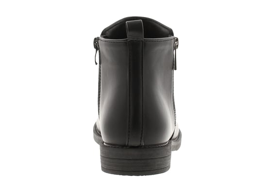 Platino Botines de mujer Holly Zip Negro - Image 4
