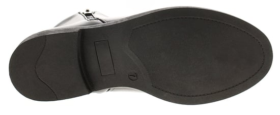 Platino Botines de mujer Holly Zip Negro - Image 5