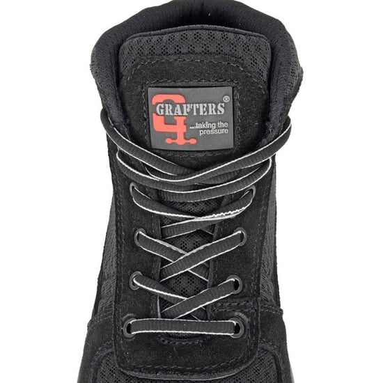 Grafters Terry Botas de seguridad para hombre Negras - Image 2