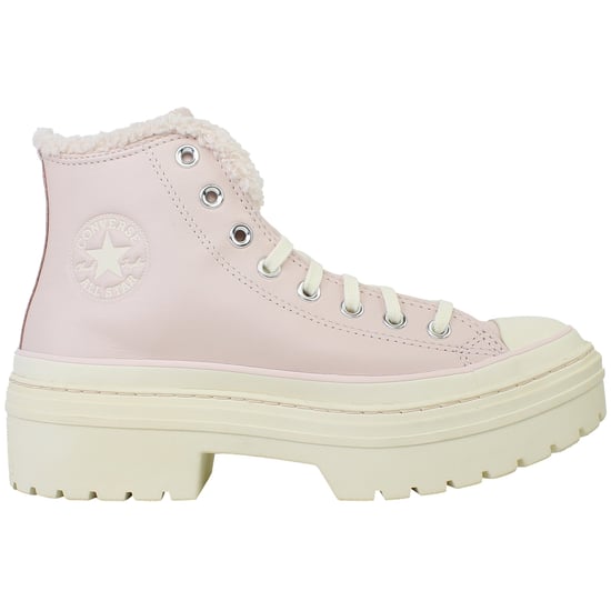 Converse Chuck Taylor Lugged Heel Sherpa Zapatos rosas para mujer - Image 2