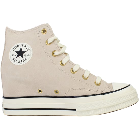 Converse Chuck 70 Wedge Hi Zapatillas de caña alta de mujer Rosa claro - Image 2