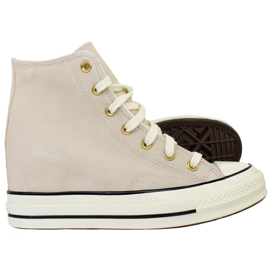 Converse Chuck 70 Wedge Hi Zapatillas de caña alta de mujer Rosa claro - Image 5