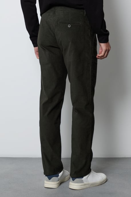 Maine Pantalón chino de pana premium Olive - Image 3