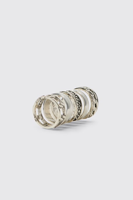 Pack de 5 anillos grabados - Image 3