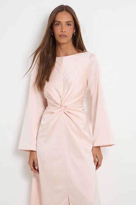 Vestido midi con giro abstracto de Wallis - Image 2