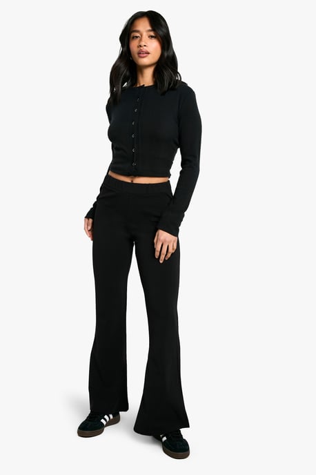 Pantalones acampanados elásticos Petite - Image 3