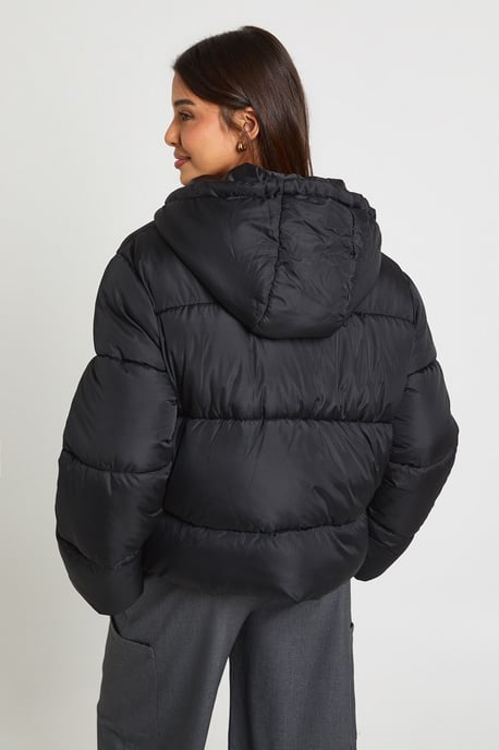 Chaqueta acolchada con capucha - Image 2