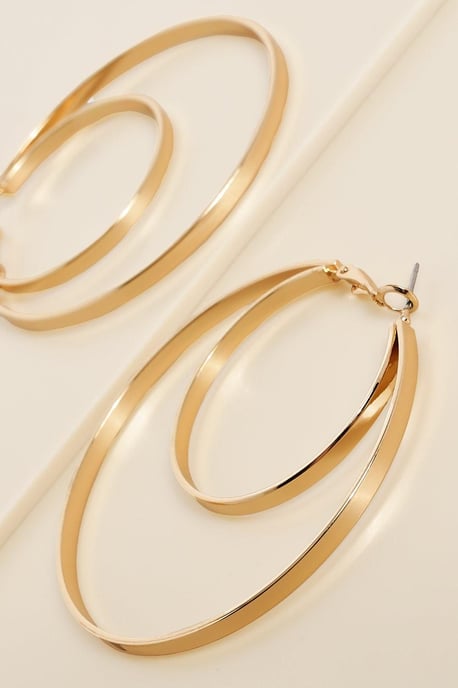 Pendientes de aro doble - Image 2