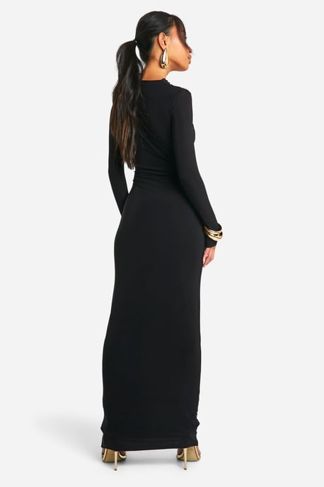 Boohoo vestido largo con detalle cut out - Image 2
