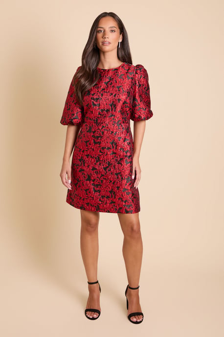 Dp Luxe vestido mini de jacquard - Image 2